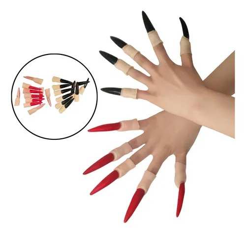 DEDOS C/UNHAS HALLOWEEN